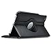 Moonmini 360 Rotation PU Leather Protective Case Cover Pouch for Samsung Galaxy Tab 3 8.0