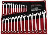 Neilsen CT0795 25pc Combination Spanner Set 6-32mm Chrome Vanadium Satin Finish view 3