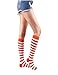 10STAR11 Women's Colorful Sexy Striped Knee High Socks