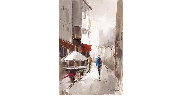 Maoyym1 Gente Caminando En La Calle Decoracion Arte De La Pared