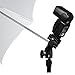 CowboyStudio Doulbe Off-Camera Flash Shoe Mount Swivel Umbrella Kit for Select Nikon/Canon Models