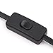 Fotag OBD2 Cord 16 pin M/F Male to Female OBDII Extension Cable Right Angle Diagnostic Flat Cord Adapter Connector with Power Switchto Avoid Battery Drain 2ft