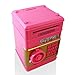 Safe Coin Bank For Kids - Authentic ATM Money Saver Keeps Cash, Toys, and Jewelry Inside Safe Inside - Auto Insert Bills and Electronic Password - Cool Piggy Bank Makes A Great Birthday Gift