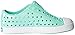 Native Kids Iridescent Jefferson Water Proof Shoes, Glass Green/Shell White/Galaxy Iridescent, 13 Medium US Little Kid