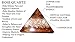 Jet Rose Quartz Orgone Pyramid Free Booklet Jet International Image is JUST A Reference.