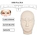 100 Pcs Disposable Eyebrow Ruler Sticker 2017 NEW, Adhesive Eyebrow Ruler Microblading Ruler Guide For makeup tool, Eyebrow Sticker