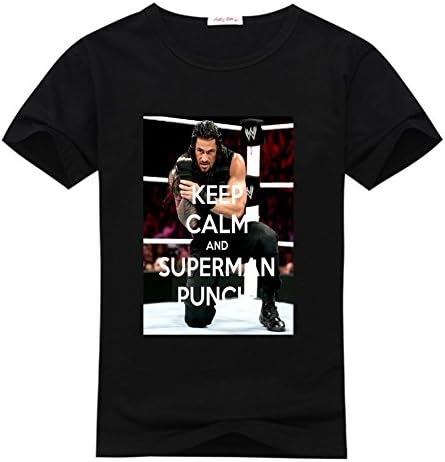 Kelped Roman Reigns Men's 100% Cotton Tee Shirt, Custom Roman Reigns T-Shirt