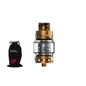 Smok TFV12 PRINCE Atomizer 8ml Capacity Top Filling E-Zigarette TFV12 Prince Coils w/ Free Unishow Pouch (Gold)
