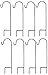 Ashman Shepherd’s Hooks Set of 8 and 35 Inches Long Made of Premium Metal for Hanging Solar Lights, Mason Jars, Plant Hangers, Christmas Lights, Lanterns, Garden Stakes and Wedding Decorthumb 1