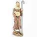 Three Kings Gifts Shepherds, Angel, Shep and Lamb, Polystone Flat Bottom Base for Stability, Home Decorating Christmas Nativity Scene Sets & Figures, 3-Pieces, for 14 inch Scale Collection