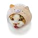 Kitan Club Cat Cap - Pet Hat Blind Box Includes 1 of 6 Cute Styles - Soft, Comfortable and Easy-to-Use Kitty Hood - Authentic Japanese Kawaii Design - Animal-Safe Materials (Sumikko Gurashi)