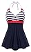 Womens One Piece Swimsuit with Falsies Medium Red
