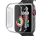 [2Pack] Minfex compatible with Apple Watch series 4 Screen Protector/Case 40mm, Soft TPU All-Around 0.3mm HD Clear Ultra-Thin Protective Cover for 2018 new iWatch series 4(40mm) (2 Pack, 40mm)