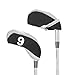 BROTOU Golf Irons Club Head Covers, 3-9 A/SW/PW Neoprene Golf Club Head Cover Wedge Iron Protective Headcover with Number Tag, Fit Most Irons and Wedges-10pcs