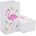 Aresmer Flamingo Party Bags Party Favor Bags for Kids Flamingo Themed Party, Set of 24