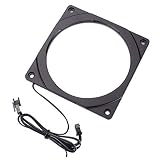 Phanteks Halos 140mm Digital LED Fan Frame, Black (PH-FF140DRGBP_BK01)
