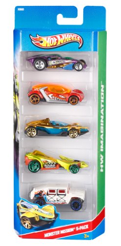 Hot Wheels 5 Car Gift Pack (Styles May Vary)