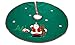 Imperial Decorative Felt Christmas Tree Skirts - Unique Lightweight Christmas Tree Skirt - 36 Inch Polyester Felt Skirt - Soft to Touch Christmas Tree Stand Cover - Green Tree Skirt with Santa