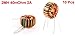 uxcell 10 Pcs Toroid Core Common Mode Inductor Wire Wind 2MH 40mOhm 2A Coil