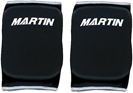 Protective Gear Martin Sports Volleyball Basketball Knee Pads Black, Small 1 Pair Elastic Sleeve