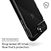 Caseology Skyfall for Apple iPhone 8 Plus Case (2017) / for iPhone 7 Plus Case (2016) - Clear Back & Slim Fit - Black
