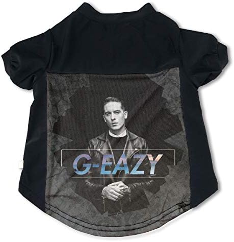MaryLMaddock G-Eazy Dog Shirt Clothes for Pet Puppy Tee Shirts Dogs Costumes Cat Tank Top Vest