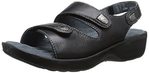 Softwalk Women's Bolivia Sandal,Black Glove Leather,6.5 M US