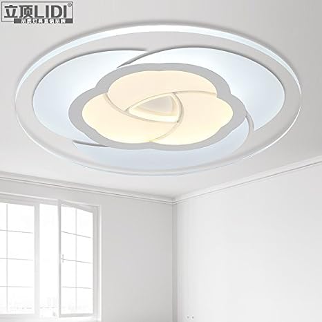 Yposion Minimalist Round Led Ceiling Light Ultra Thin Acrylic