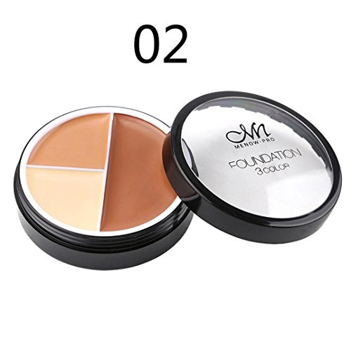 Hunputa Cosmetics Cream Contour and Highlighting Makeup Kit - Contouring Foundation / Concealer Palette (B)