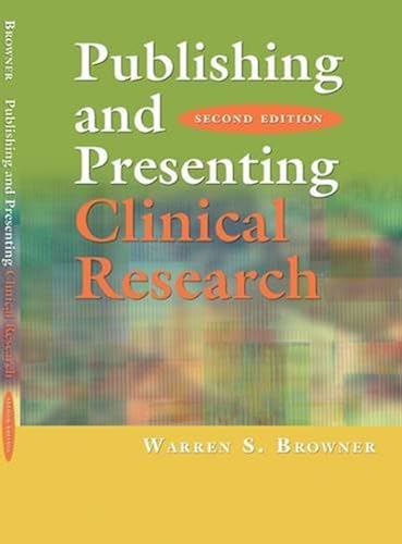 Download Publishing And Presenting Clinical Research PDF