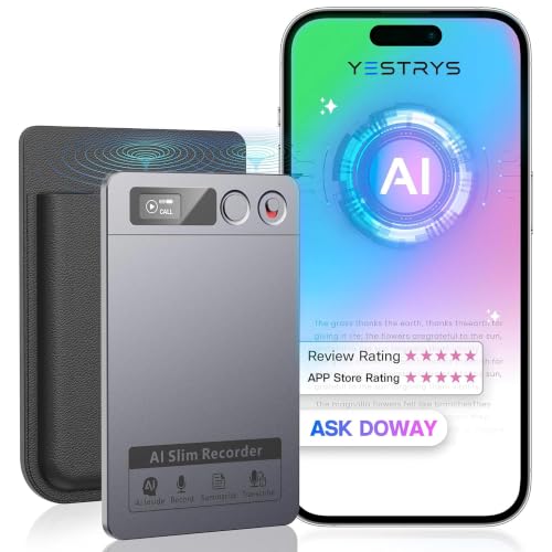 YESTRYS AI Voice Recorder