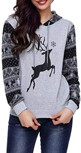Gorday Women Hoodies Sweatshirt Sale Casual Autumn Winter Long Sleeve Blouses Fashion Christmas Hooded Pullover Tops