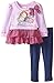 Disney Girls' 2 Piece Sofia The First Quilted Long Sleeve Shirt Set