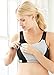 Full Figure Plus Size Custom Control Sports Bra Wirefree #1166 Black/Grey