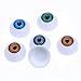 Decora 20mm Half Round Acrylic Doll Bear Craft Plastic Eyes Eyeball for Halloween
