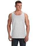 Fruit Of The Loom Men's Two Needle Hemmed Bottom Tank Top