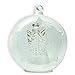 BANBERRY DESIGNS Angel Lighted Ornament - Angel Praying in a LED Frosted Glass Globe - Christmas Tree Decorations