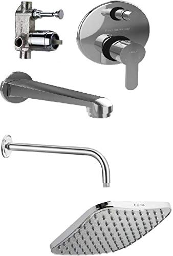 Cera Complete Concealed Diverter Set 65835 Faucet Set Chrome