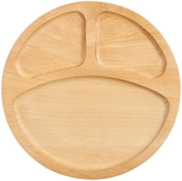 Beech 9 inches Round Party Dinner Plates Coffee Tea Serving Tray Fruit platters