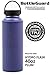 BottleGuard TPU Rugged Bottle Sleeve Skin Protector for 40oz Hydro Flask, ThermoFlask Stainless Steel Bottles (Plum)
