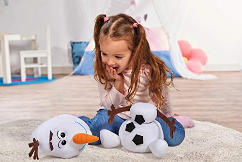 Simba 6315877559 - Disney Frozen II Klett Olaf, 30cm Plüschfigur, kann zerlegt und lustig wieder zusammengebaut werden… – Bild 7