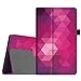 Fintie Folio Case for Amazon Fire HD 8 (Previous Generation - 6th) 2016 release - Slim Fit Premium Vegan Leather Standing Protective Cover With Auto Wake / Sleep, Fantasy Diamond