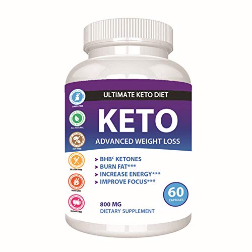 Best Keto Supplement – Advanced BHB Salts Formula - Perfect carb Blocker Fat Burner Metabolism and Energy Booster Pills – Weight Loss Supplements That Work Fast - Appetite suppressant – with Caffeine