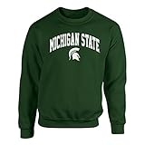 Michigan State Spartans Crewneck Sweatshirt Green