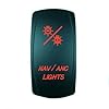 Laser-Red-Rocker-Switch-NAV-ANC-LIGHTS-20A-12V-Onoff-LED-Light Laser-Red-Rocker-Switch-NAV-ANC-LIGHTS-20A-12V-Onoff-LED-Light