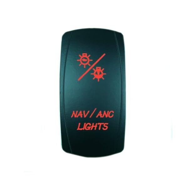 Laser-Red-Rocker-Switch-NAV-ANC-LIGHTS-20A-12V-Onoff-LED-Light Laser-Red-Rocker-Switch-NAV-ANC-LIGHTS-20A-12V-Onoff-LED-Light