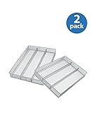 Copco 2555-7872 Large Mesh 3-Part In-Drawer Utensil Organizer - Set of 2