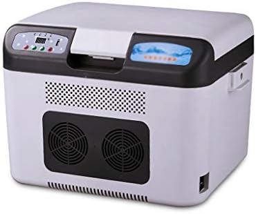 冷蔵庫 小型 冷温庫 ミニ冷蔵庫 ベッドルームの車のホームのためのデジタル温度制御デュアルコア冷凍ミニ冷蔵庫26lカー冷蔵庫水平 お得セット 保冷庫 小型冷蔵庫