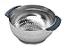 Joseph Joseph Nest 9 Stainless Steel Compact Nesting Mixing Bowl Set Measuring Tools Sieve Colander Food Prep Dishwasher Safe Non-Slip, 9-Piece, Silver