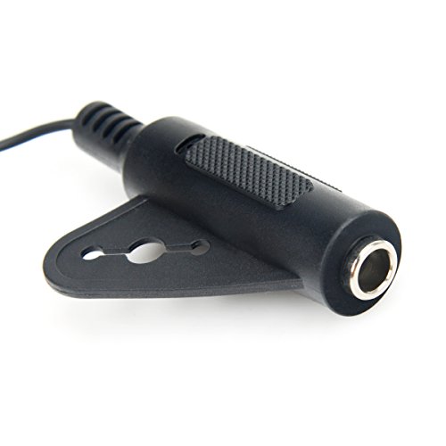 AUSPA Acoustic Guitar Electric Transducer Soundhole Pickup (Real Solid Beech Wood) + 6 feet Cable (AD-33) - Thumbnail 2